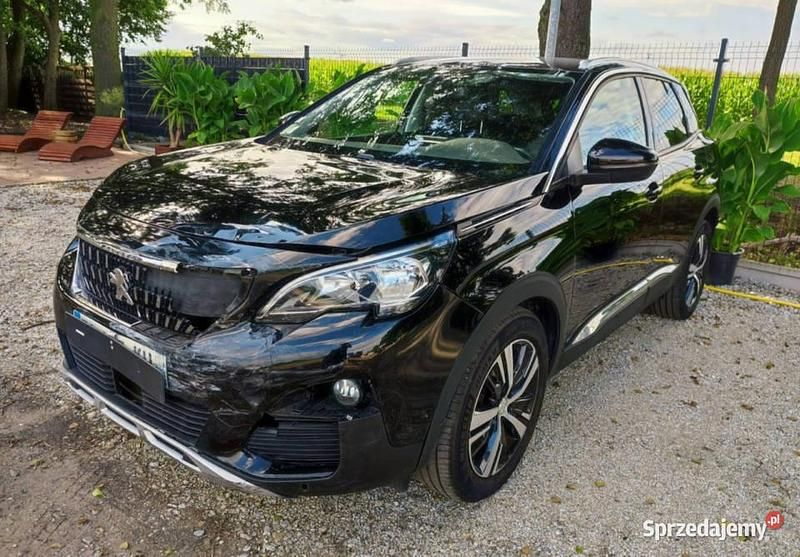 Czarny Używany 2017 Peugeot 3008 Hatchback | 36 999 zł - Obraz 1/4