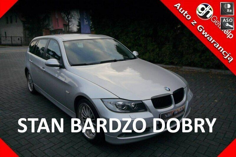 Srebrny Używany 2009 BMW 325 Kombi | 27 800 zł - Obraz 1/4