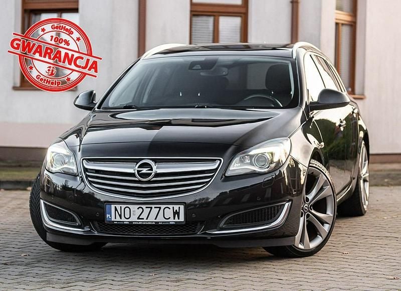 Czarny Używany 2014 Opel Insignia Kombi | 29 700 zł (Uczciwa cena) - Obraz 1/4