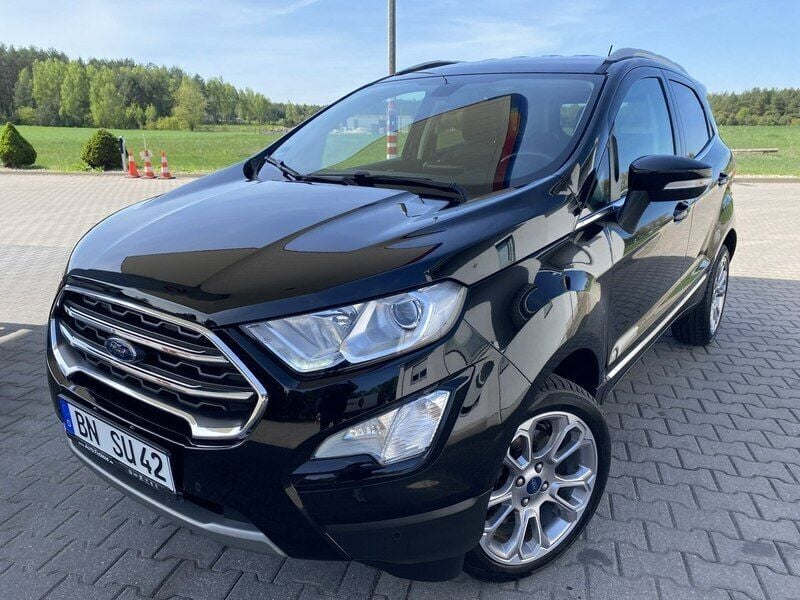 Czarny (metalik) Używany 2018 Ford Ecosport SUV | 59 900 zł (Drogi) - Obraz 1/4