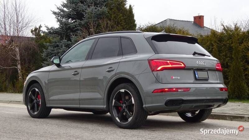 Szary Używany 2020 Audi SQ5 SUV | 219 000 zł - Obraz 1/4