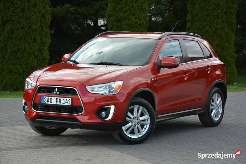 Czerwony Używany 2016 Mitsubishi ASX SUV | 44 900 zł (Uczciwa cena) - Obraz 1/4