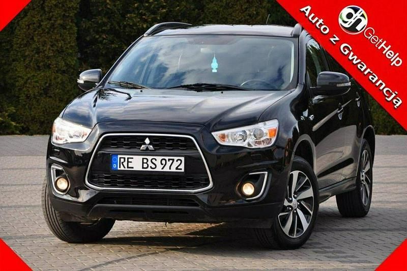 Używany Mitsubishi ASX 150 KM (110 kW) 2014 Czarny (metalik) SUV