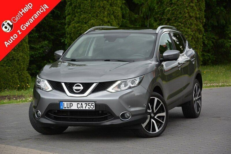 Szary Używany 2017 Nissan Qashqai 360º SUV | 60 900 zł (Uczciwa cena) - Obraz 1/4