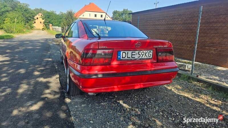 Czerwony Używany 1996 Opel Calibra Coupe | 18 500 zł - Obraz 1/4