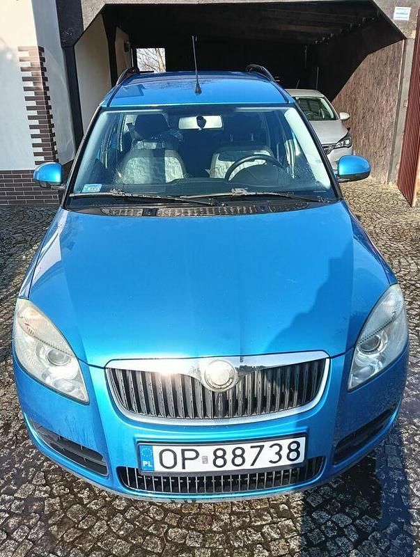 Niebieski Używany 2009 Skoda Roomster Minivan | 13 900 zł (Uczciwa cena) - Obraz 1/4