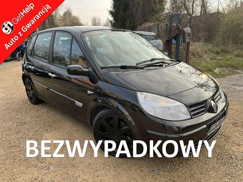 Czarny Używany 2006 Renault Scénic Minivan | 6900 zł (Uczciwa cena) - Obraz 1/4