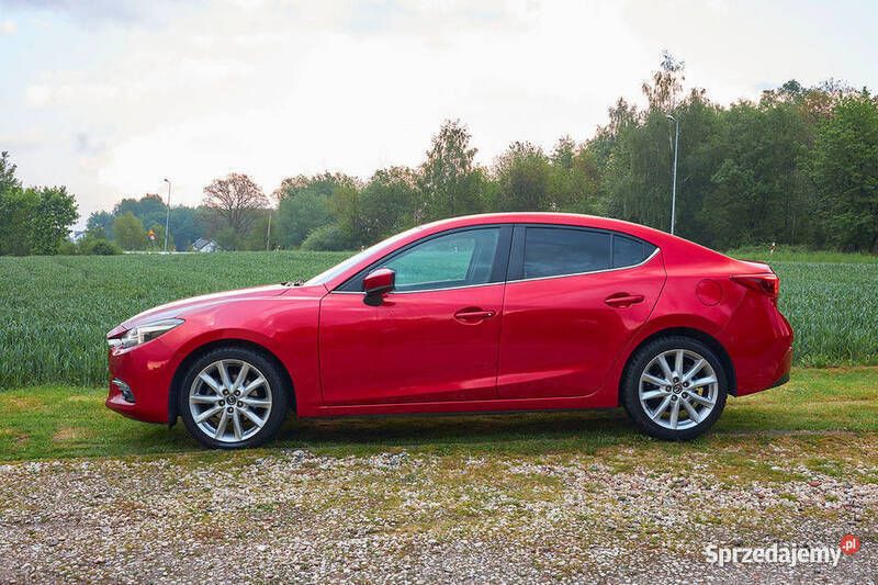 Czerwony Używany 2017 Mazda 3 Sedan/Limuzyna | 64 000 zł (Uczciwa cena) - Obraz 1/4