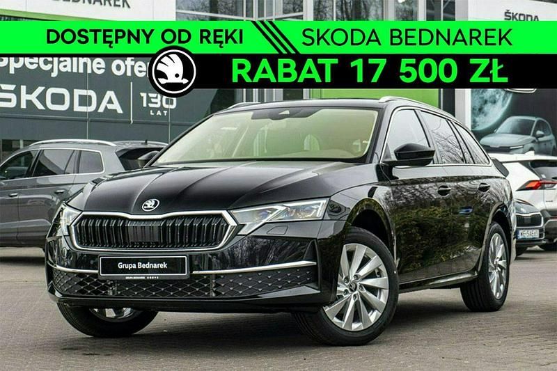 Nowe Skoda Octavia Selection 2025 Czarny Kombi