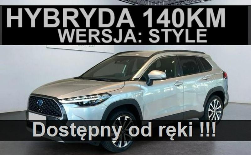 Srebrny Nowe 2025 Toyota Corolla Cross Style SUV | 143 721 zł - Obraz 1/4