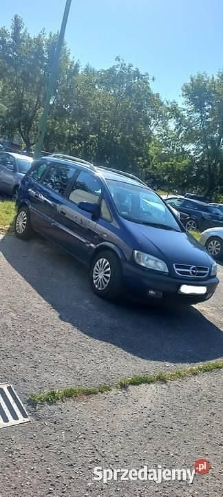 Niebieski Używany 2005 Opel Zafira Minivan | 4999 zł (Dobra cena) - Obraz 1/4