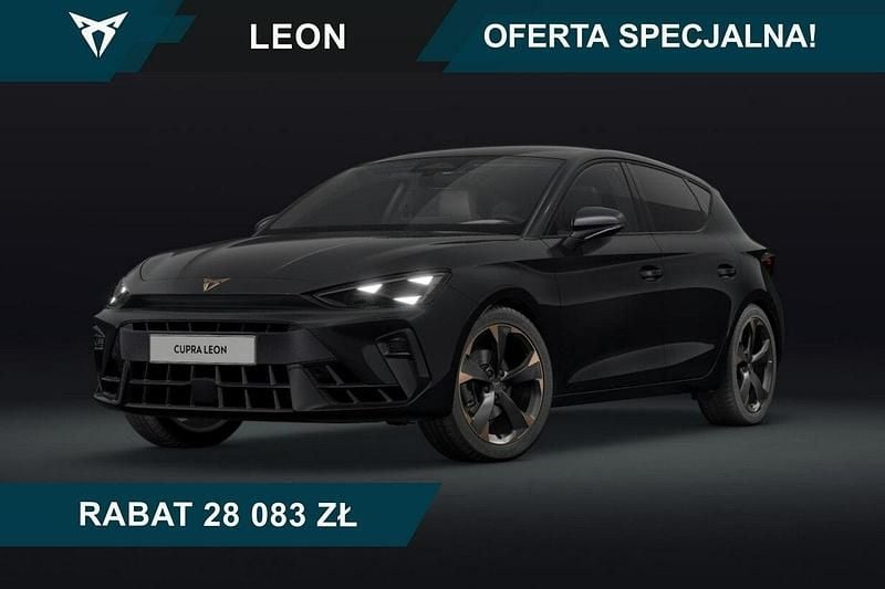 Czarny (metalik) Nowe 2025 Cupra Leon Hatchback | 117 900 zł (Uczciwa cena) - Obraz 1/4