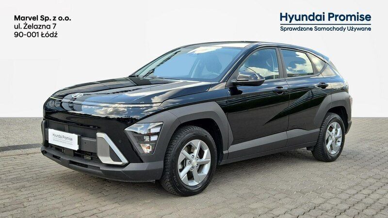 Czarny Używany 2023 Hyundai Kona SUV | 88 500 zł (Uczciwa cena) - Obraz 1/4