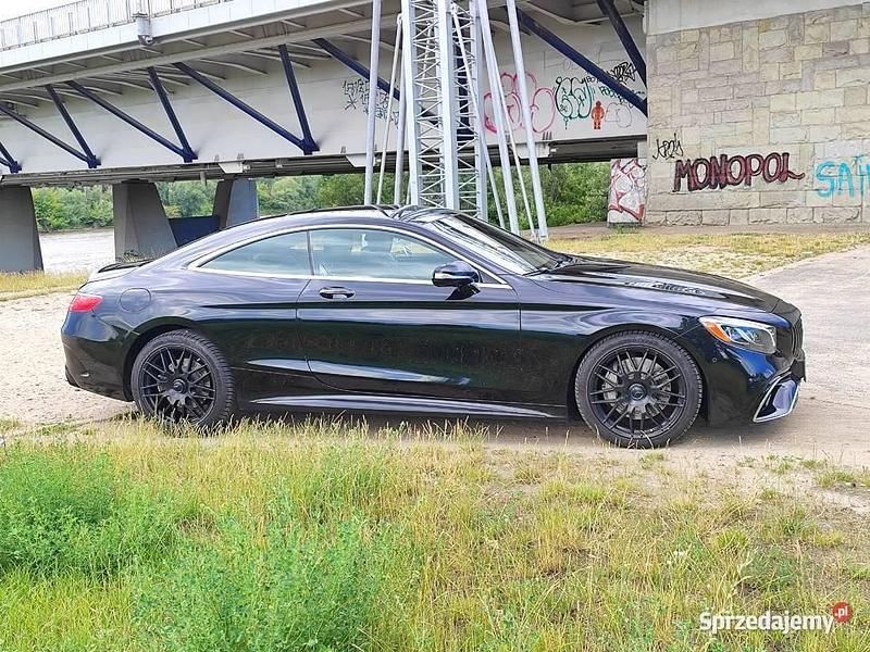 Czarny Używany 2015 Mercedes 500 AMG Coupe | 162 999 zł - Obraz 1/4