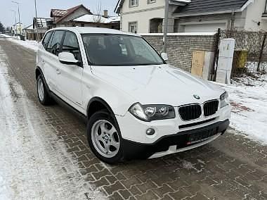 Biały Używany 2010 BMW X3 SUV | 35 999 zł (Uczciwa cena) - Obraz 1/4