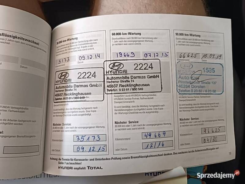 Używany 2013 Hyundai ix35 SUV | 47 900 zł (Drogi) - Obraz 1/1