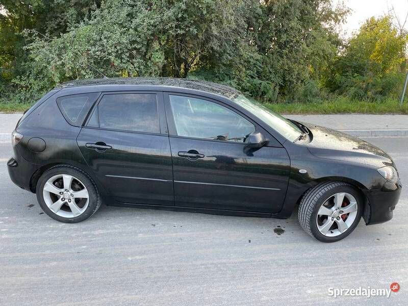 Czarny Używany 2003 Mazda 3 Hatchback | 8900 zł (Uczciwa cena) - Obraz 1/4