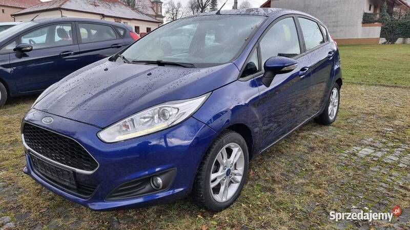 Niebieski Używany 2017 Ford Fiesta Hatchback | 32 900 zł (Uczciwa cena) - Obraz 1/4