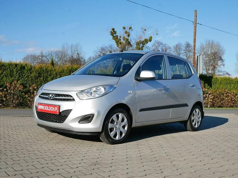 Srebrny Używany 2012 Hyundai i10 Hatchback | 22 900 zł (Uczciwa cena) - Obraz 1/4