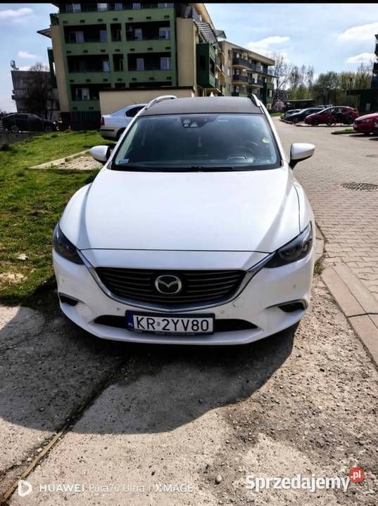 Biały Używany 2015 Mazda 6 Kombi | 42 900 zł (Drogi) - Obraz 1/4