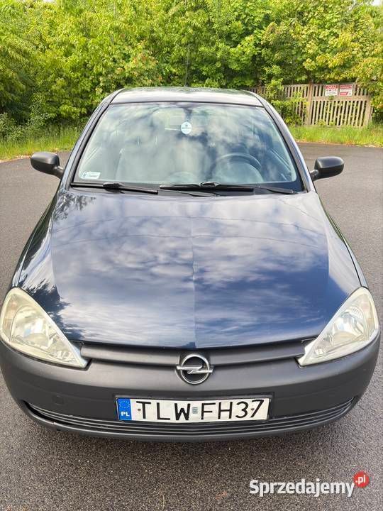 Granatowy Używany 2001 Opel Corsa Hatchback | 3400 zł (Uczciwa cena) - Obraz 1/4