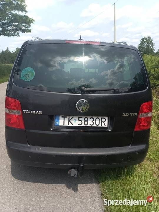 Czarny Używany 2004 VW Touran Minivan | 6700 zł (Dobra cena) - Obraz 1/4