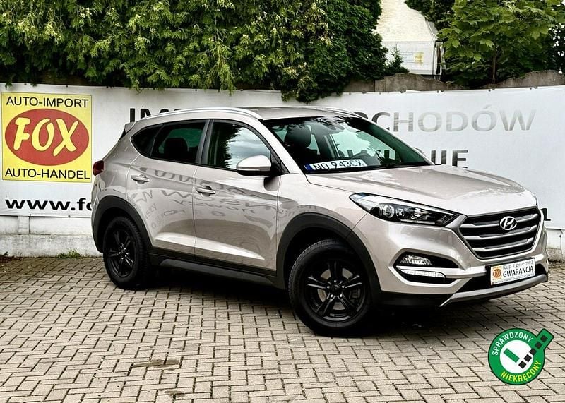 Beżowy (metalik) Używany 2016 Hyundai Tucson SUV | 69 900 zł (Uczciwa cena) - Obraz 1/4