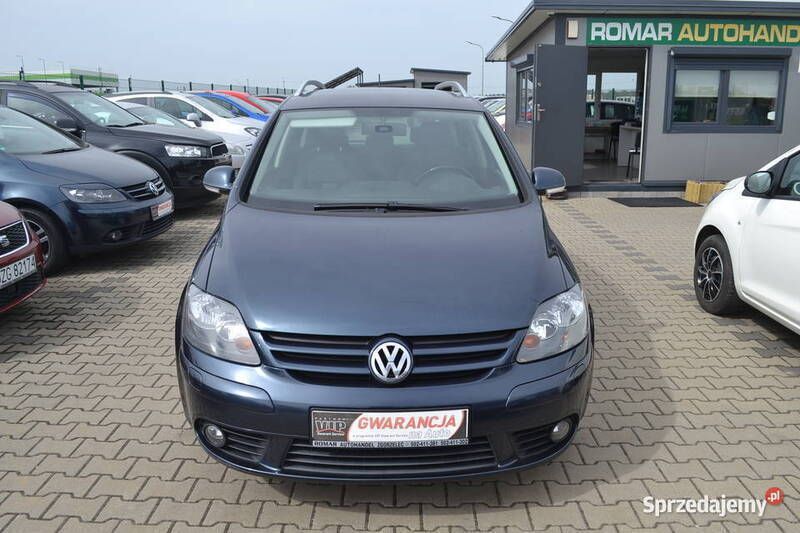 Granatowy Używany 2008 VW Golf Plus Cross Minivan | 15 400 zł (Uczciwa cena) - Obraz 1/4