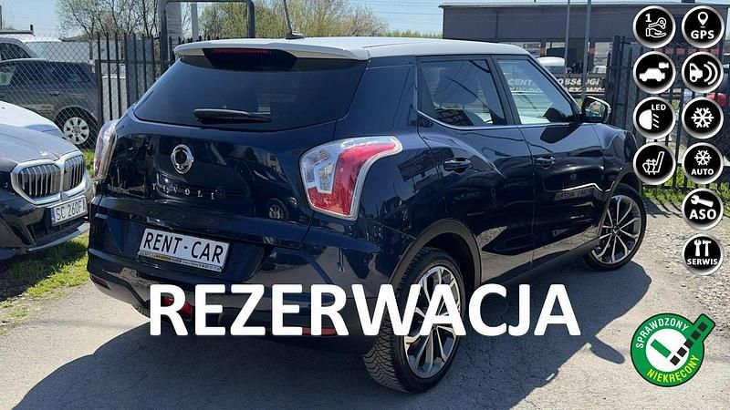 Niebieski Używany 2017 Ssangyong / KGM Tivoli SUV | 32 900 zł (Uczciwa cena) - Obraz 1/4