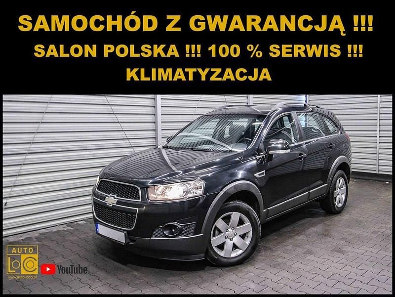 Czarny (metalik) Używany 2011 Chevrolet Captiva SUV | 21 777 zł - Obraz 1/4
