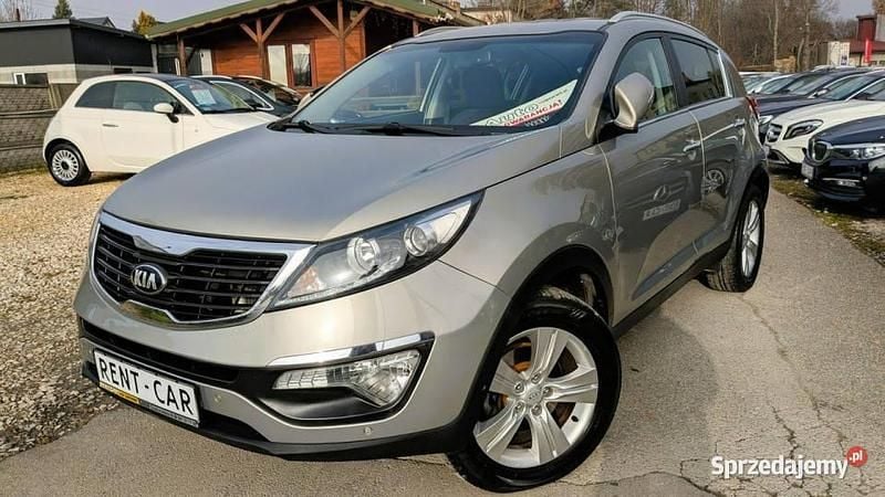 Szary (metalik) Używany 2013 Kia Sportage SUV | 34 900 zł (Dobra cena) - Obraz 1/4