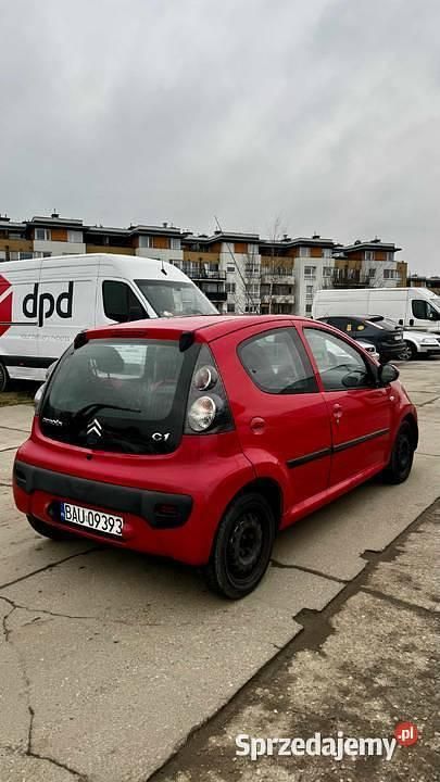 Używany Citroën C1 2010 Czerwony Hatchback
