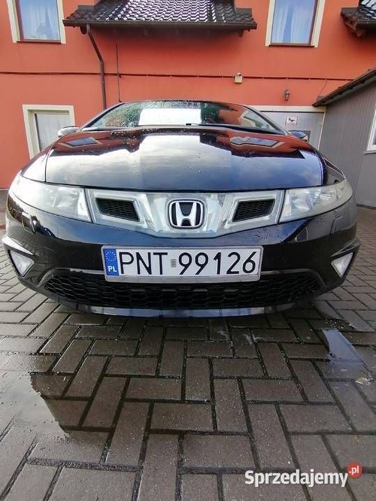 Używany Honda Civic 2009 Czarny Sedan/Limuzyna
