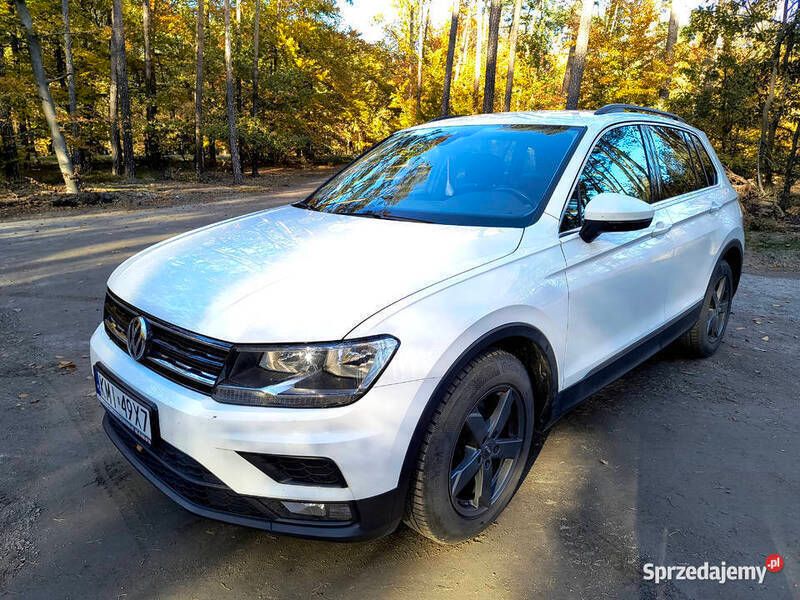 Biały Używany 2017 VW Tiguan SUV | 79 900 zł (Dość drogi) - Obraz 1/4