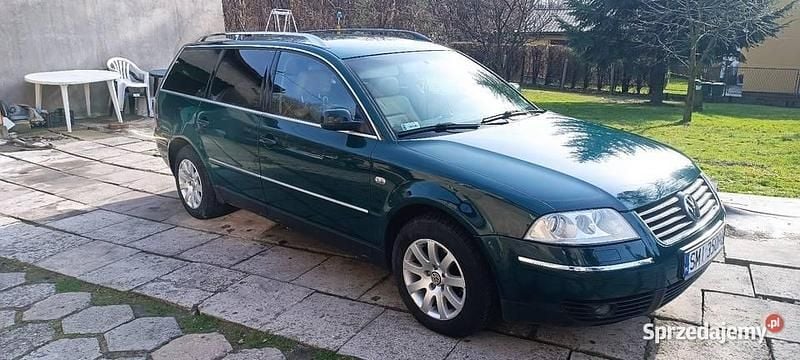 Zielony Używany 2001 VW Passat Highline Sedan/Limuzyna | 7200 zł (Drogi) - Obraz 1/4