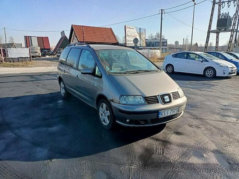 Używany Seat Alhambra 130 KM (95 kW) 2004 Srebrny Minivan