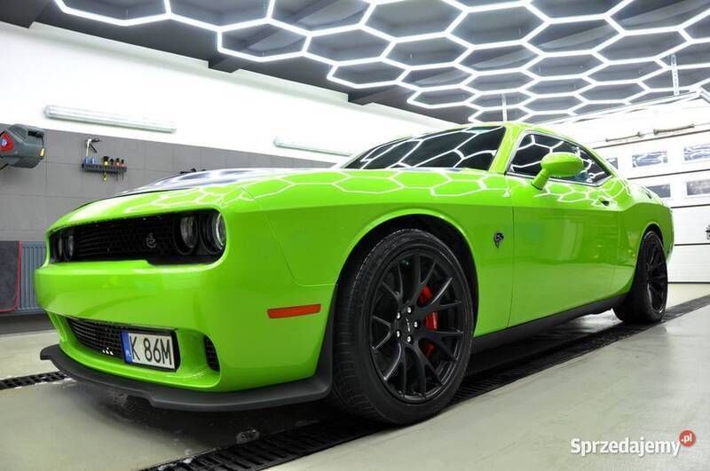 Zielony Używany 2015 Dodge Challenger Coupe | 190 000 zł - Obraz 1/4