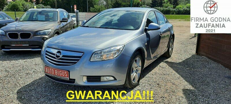 Niebieski Używany 2009 Opel Insignia Sedan/Limuzyna | 21 900 zł (Uczciwa cena) - Obraz 1/4