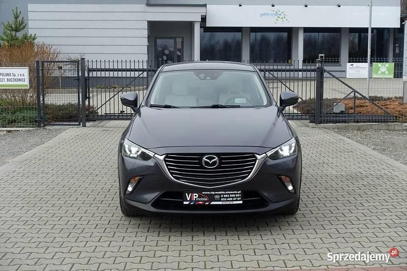 Szary (metalik) Używany 2015 Mazda CX-3 SUV | 44 800 zł (Uczciwa cena) - Obraz 1/4