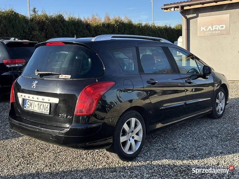 Używany Peugeot 308 2008 Czarny Kombi