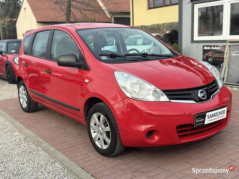 Używany Nissan Note 88 KM (64 kW) 2009 Czerwony Hatchback