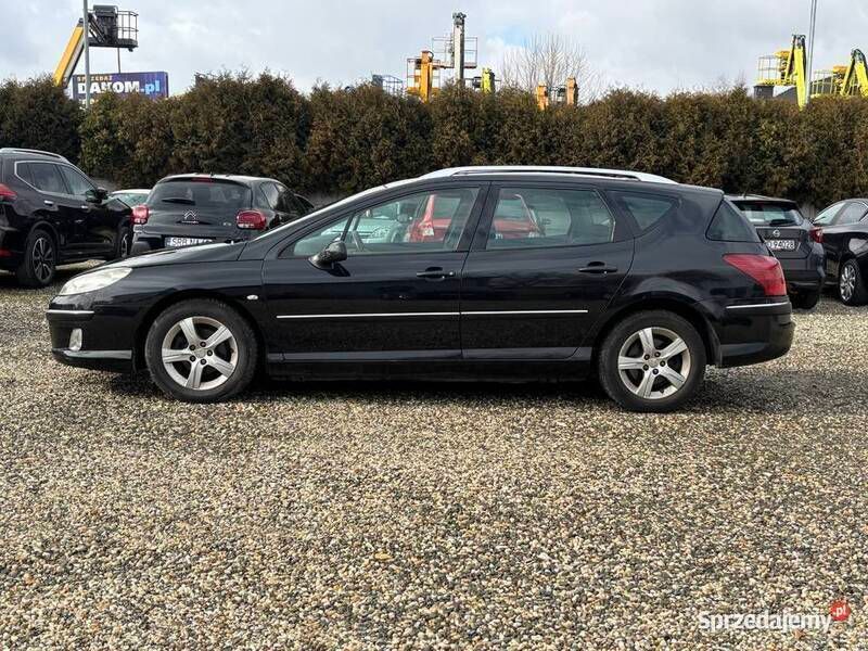 Czarny Używany 2005 Peugeot 407 Kombi | 4390 zł (Uczciwa cena) - Obraz 1/4