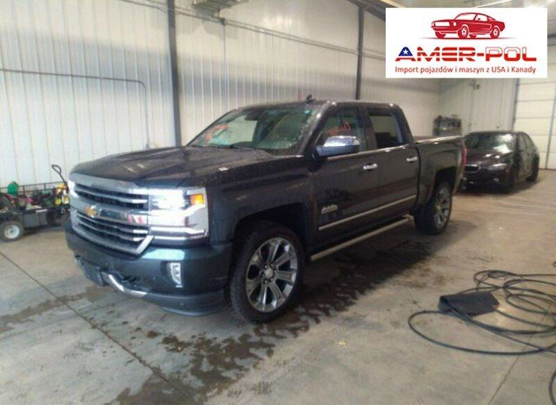 Czarny Używany 2018 Chevrolet Silverado Pickup | 171 000 zł - Obraz 1/4