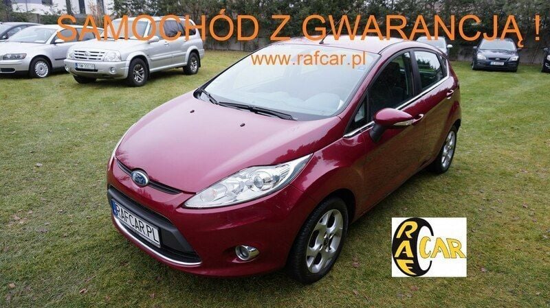 Bordowy Używany 2009 Ford Fiesta Hatchback | 18 999 zł (Dość drogi) - Obraz 1/4