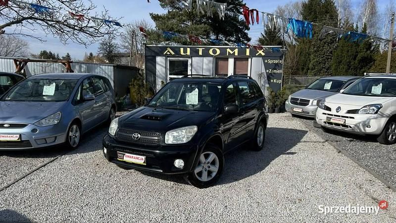 Czarny Używany 2004 Toyota RAV4 SUV | 17 900 zł (Uczciwa cena) - Obraz 1/3