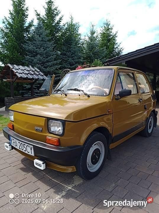 Złoty Używany 1988 Fiat 126 Hatchback | 21 000 zł - Obraz 1/4