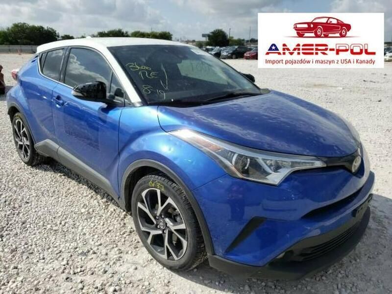 Niebieski Używany 2019 Toyota C-HR SUV | 88 000 zł - Obraz 1/4