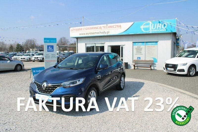 Niebieski (metalik) Używany 2019 Renault Kadjar SUV | 46 991 zł (Super Cena) - Obraz 1/4