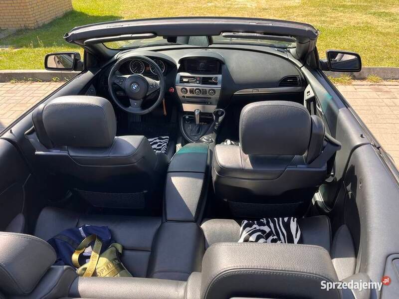 Używany BMW 630 Cabriolet 2007 Czarny Kabriolet
