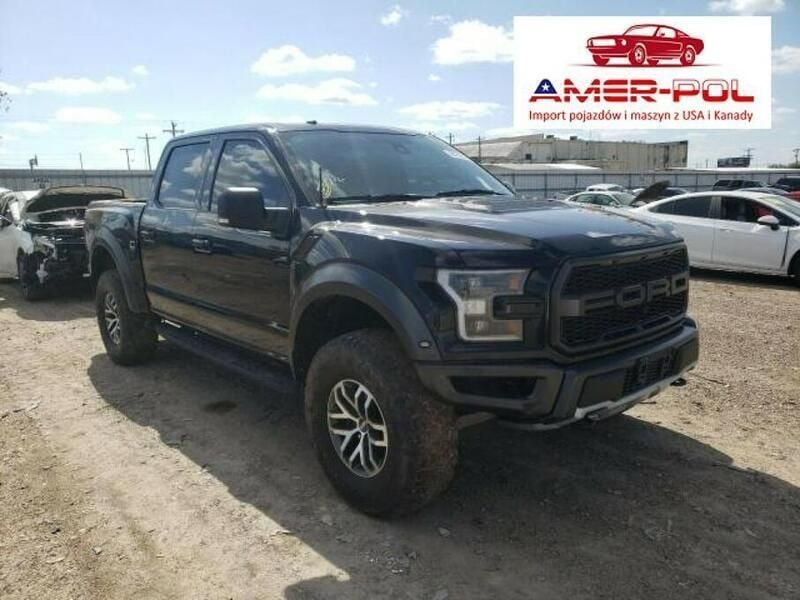 Używany Ford F-150 450 KM (330 kW) 2018 Czarny Pickup
